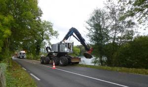 Travaux bords de Seine Boissise la Bertrand